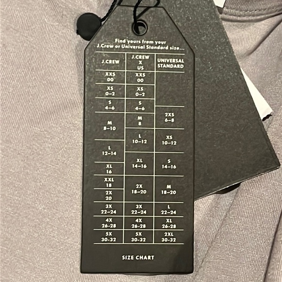 NWT Universal Standard for J.Crew Grey Dress - Picture 5 of 5